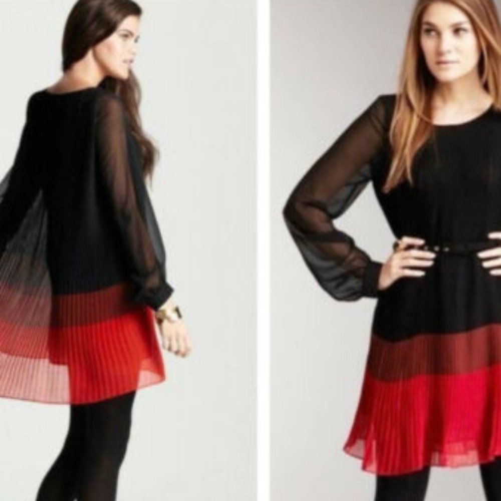 French Connection Color Block Cocktails Dress